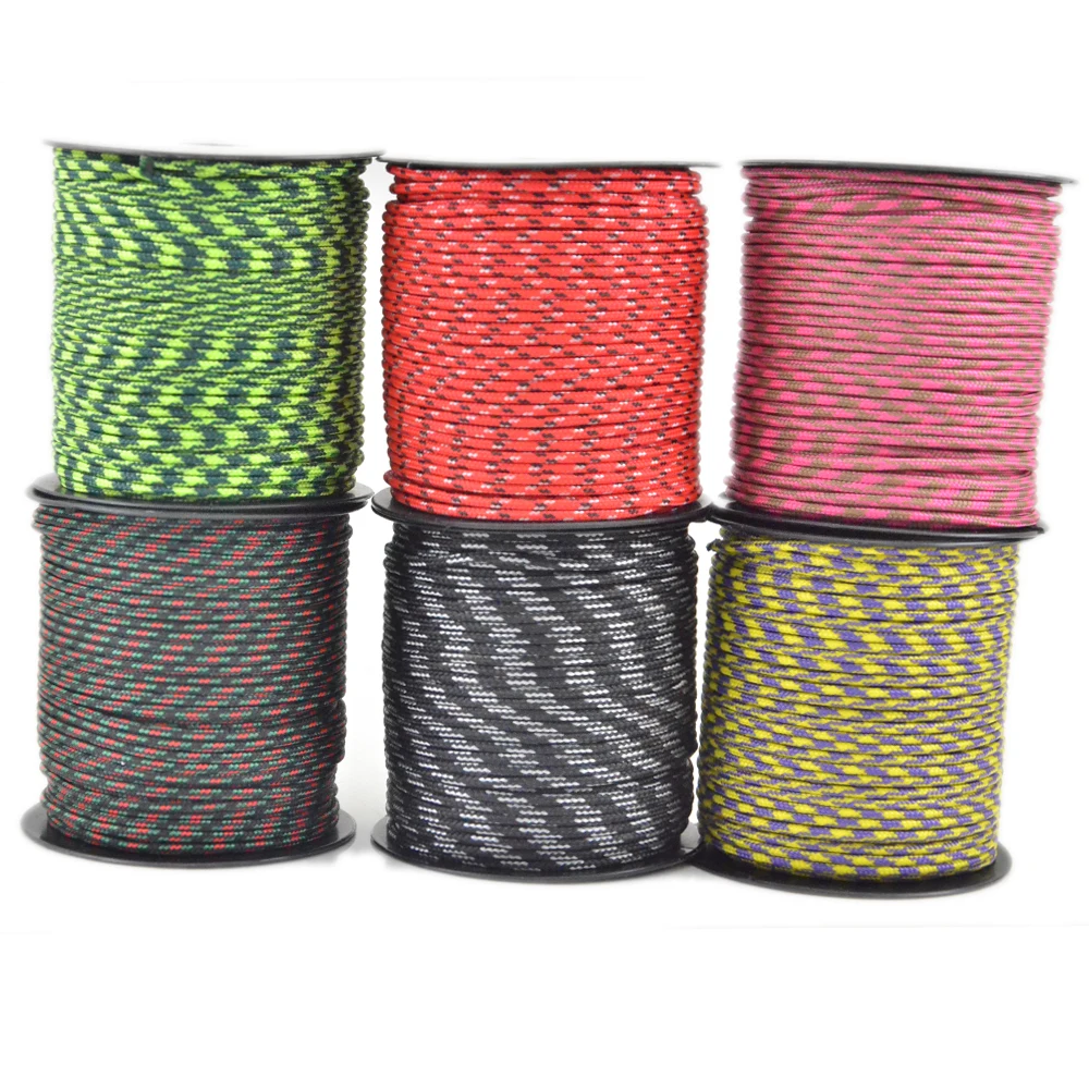 2017 hot new product manufacture wholesale tactical micro type 3 275lbs 3 strands 2mm paracord