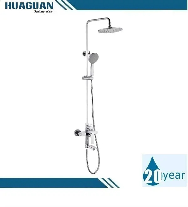 
Popular saveing water bath shower mixer with hand shower 