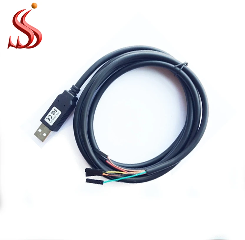 High Quality FT232 Brush USB To TTL Serial Cable Line Adapter downloader FTDI chip with CTS RTS