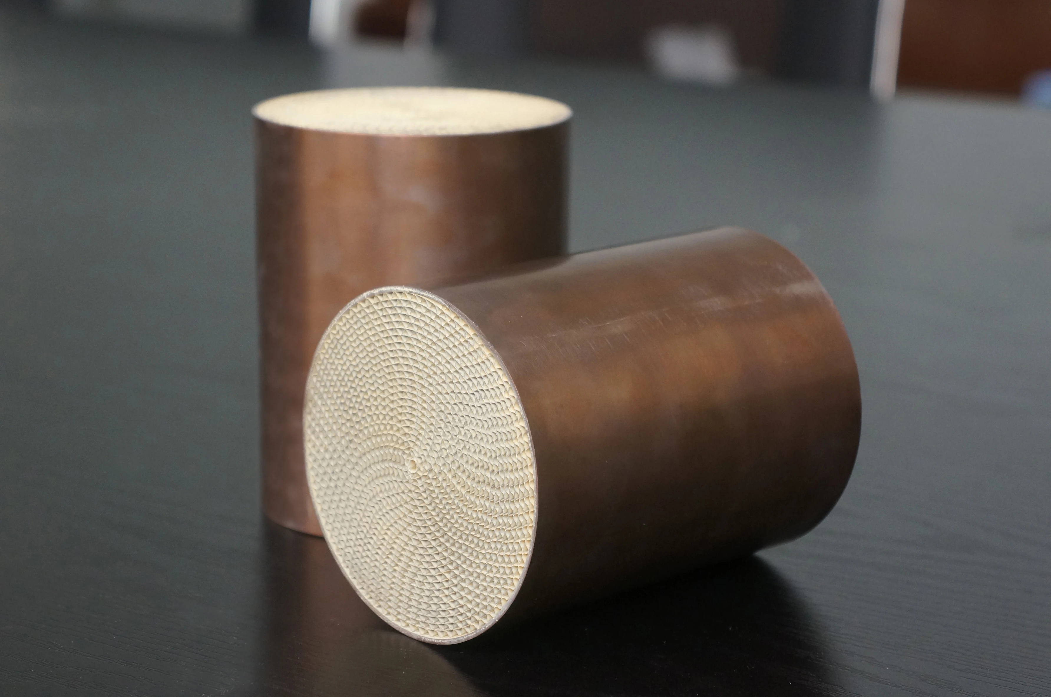 KET Euro 4 exhaust honeycomb catalytic converter metal monolith catalyst for gasoline cars