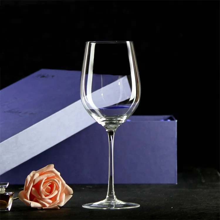 Элегантный высококачественный прозрачный бокал ручной работы для домашнего использования, Хрустальный Бокал для вина