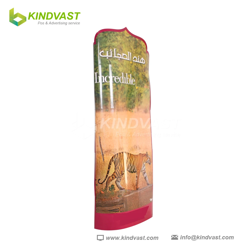 Free Sample Standing Customized Advertising Model, Shops Advertising Standee Cardboard Hot Movie Display Poster