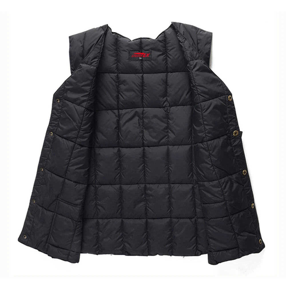 Jacket Without Sleeves for Men Workwear Vest Winter Waist Coat