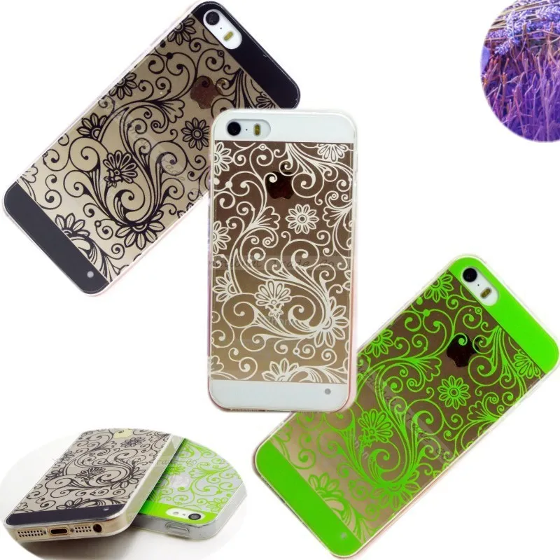5 5S SE 4 Elaborate Originality Soft TPU Cases For Apple iPhone 5 5S iPhone SE