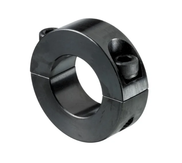 Double Split Shaft Collar Two-piece Shaft Collar Screw Collar Black Finish