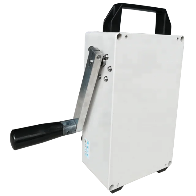 
hand crank dynamo lighter 