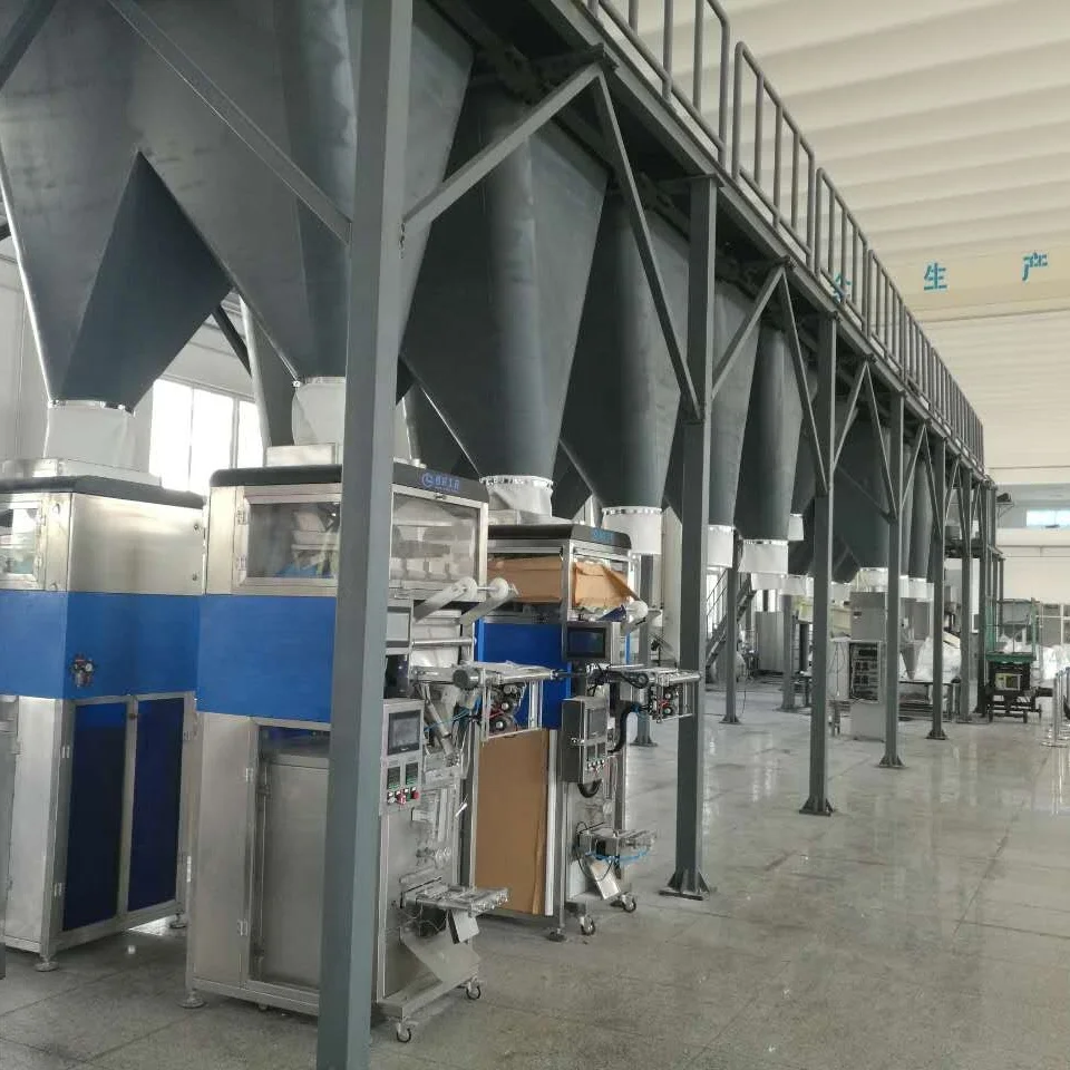 High spray tower detergent powder mixing machine / washing powder plant