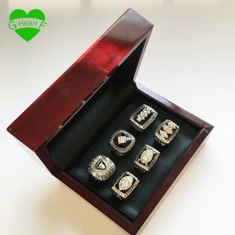 Hot Sell Signet Sets Ring for Men Oakland Raiders Championship Rings