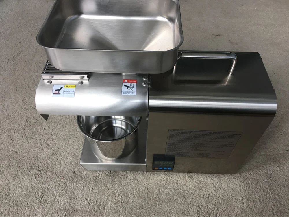 New product screw mini home use oil press machine for sesame peanut and coconut oil