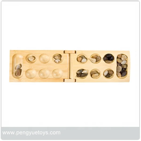 Classic Board Game Mancala Sowing Game Set egg play set wooden board game kids adults for fun educational safe non toxic