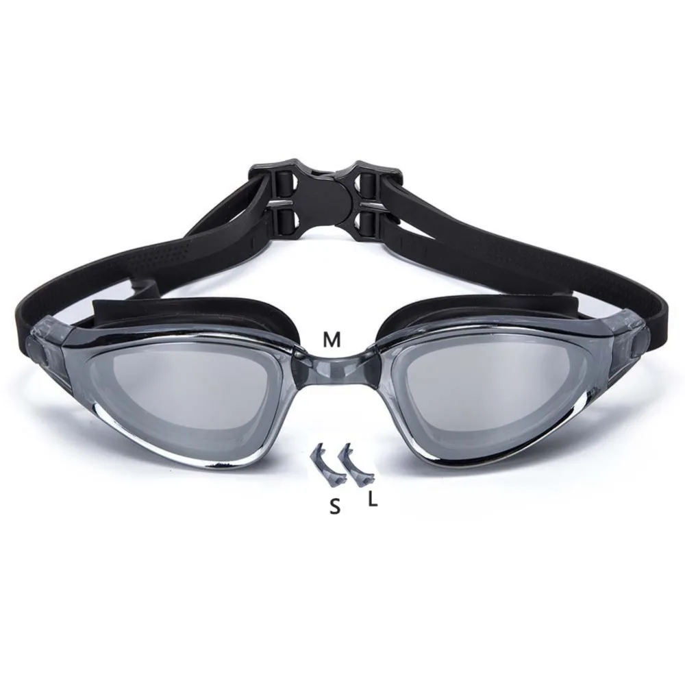 Высокое качество большая рамка Водонепроницаемые силиконовые плавательные очки для взрослых