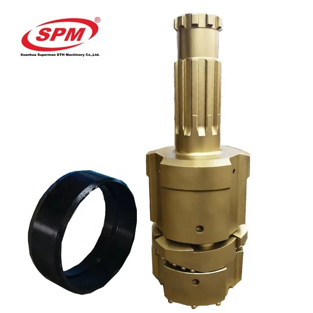 
SPMS100-305-355 Forging Processing Type and 10 inch odex water Well Drilling steel casing dth hammer bit price 