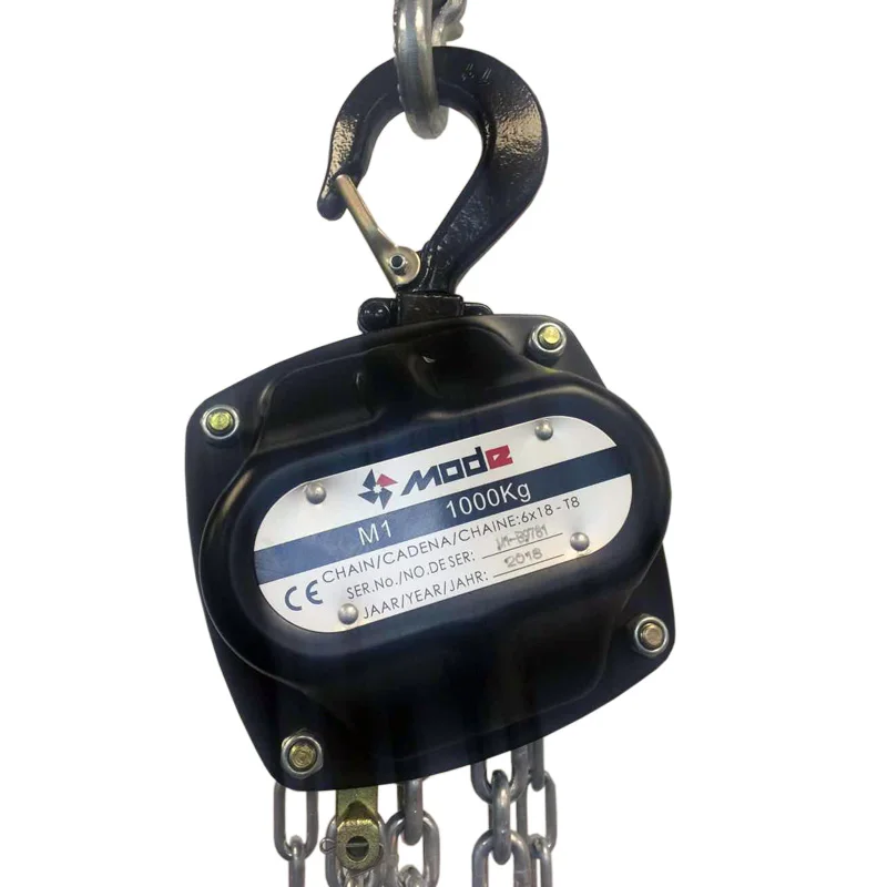 Black color chain blocks alloy steel rigging hoisting equipment for lifting line array speaker aluminum truss hoist