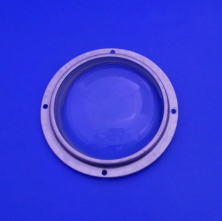 50W 100W 150W 200W COB LED Glass 110mm Lens 130 Degree for High bay light