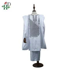 H&D Kids Clothing Sets African Style Shirt 3PCS Kids Clothes for Child African Clothing