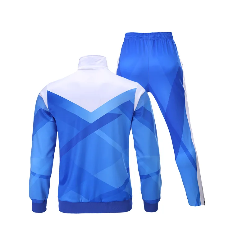 
High Thailand quality football tracksuits comfortable man team soccer tracksuit 