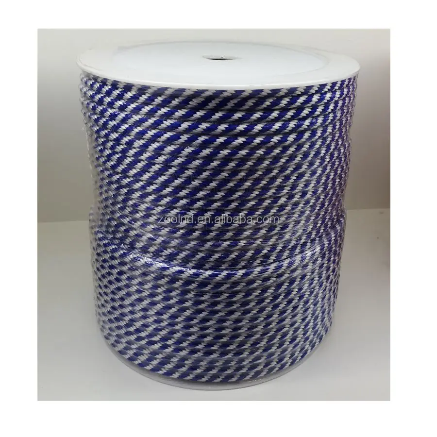 High Strength Rope Color Solid Double Braided Polyester Rope