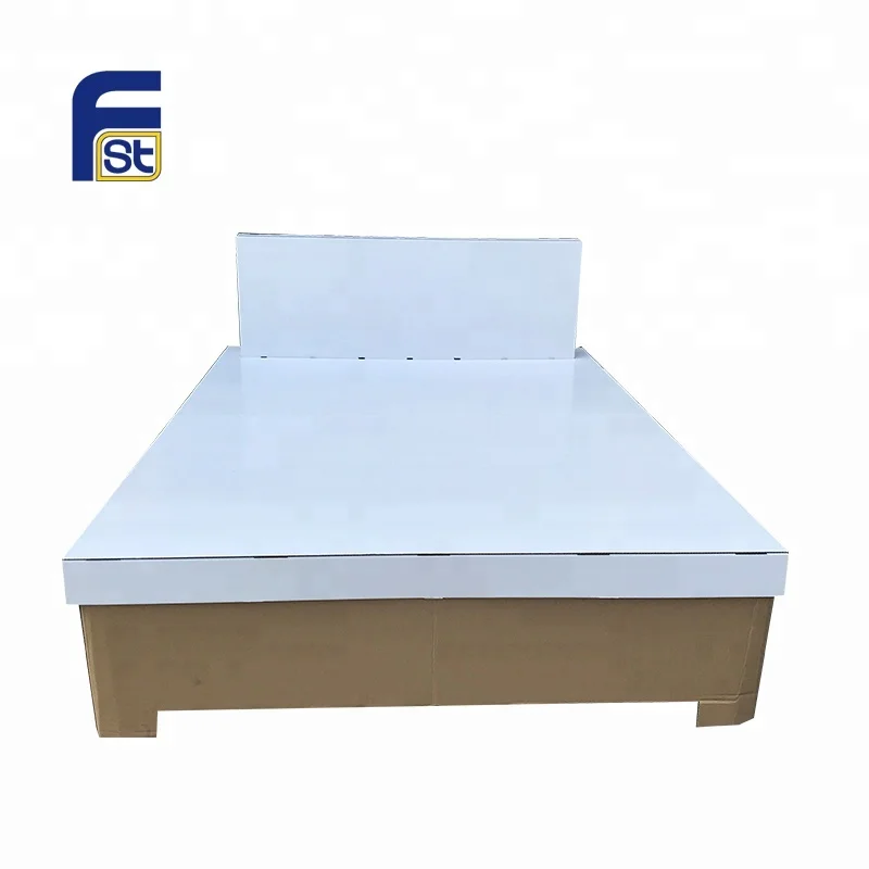 2018 Fashion Innovative Design Bed Cardboard furniture model
