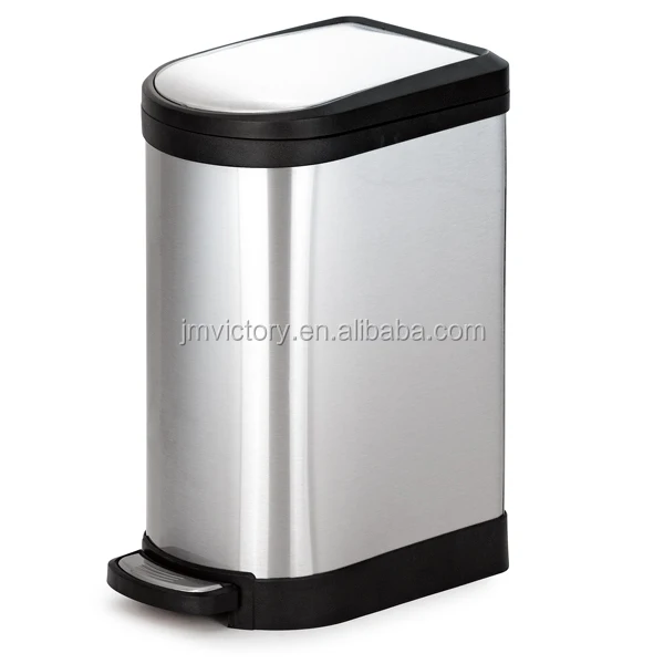 
10L / 40L Kitchen Metal Step Trash Can Pedal Bin 