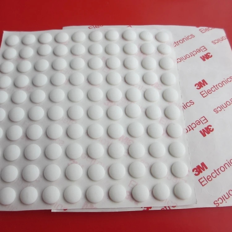 
16*5Mm Cylinder Self Adhesive Transparent Anti Slip Bumpers Silicone Rubber Feet Pads High Sticky Shock Absorber 