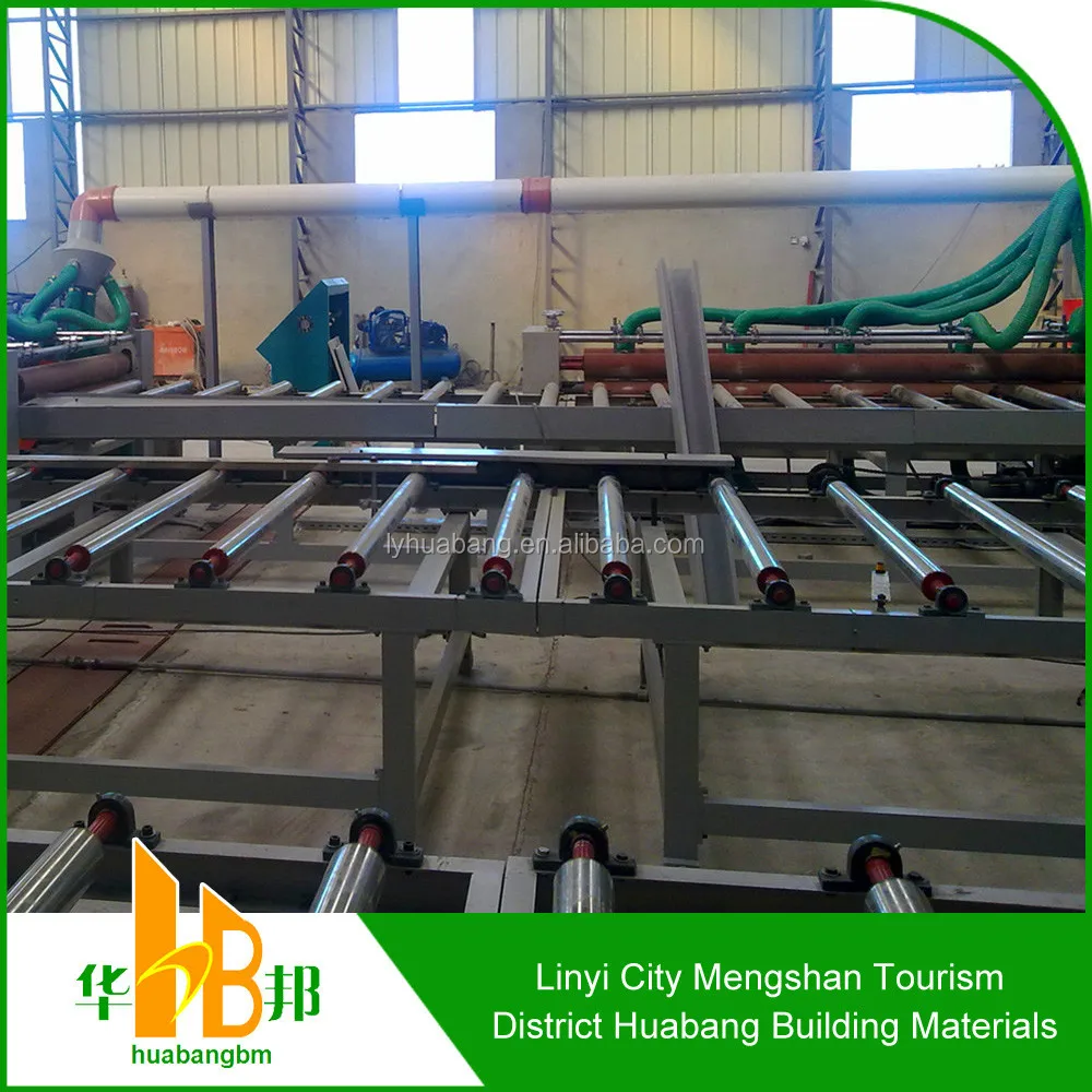 Low price and high quality level gypsum ceiling board making machine