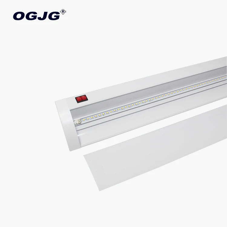 ETL DLC SAA 10w 15w 20w 25w 30w Supermarket Shelf aluminum tube lamp 120 Degree on/off switch motion sensor led cabinet lights