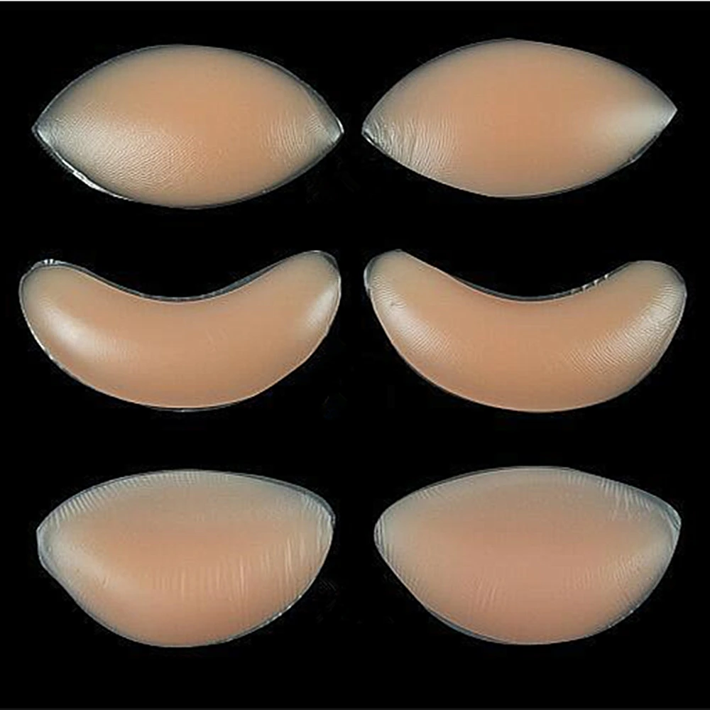 Wholesale Price Push Up Transparent Bra Upgrade Silicone Pad Bra Insert