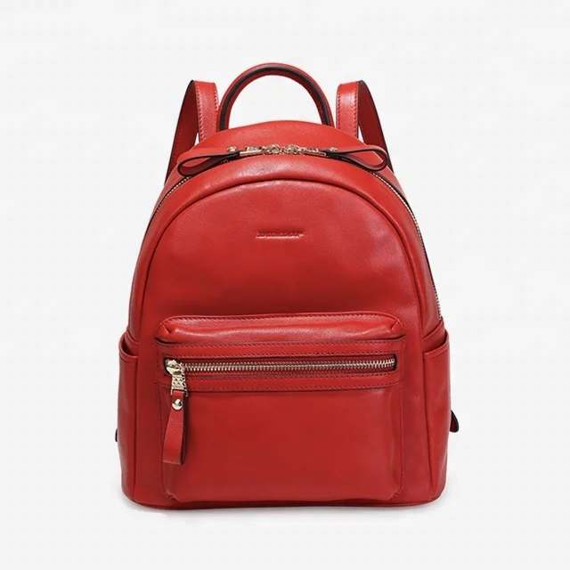 2021 new stylish modern leather backpack