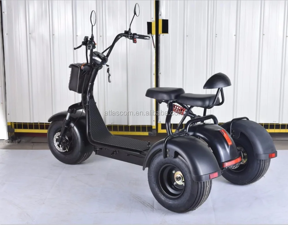 Factory supply best product 3 wheel electric bicycle, citycoco 1500w
