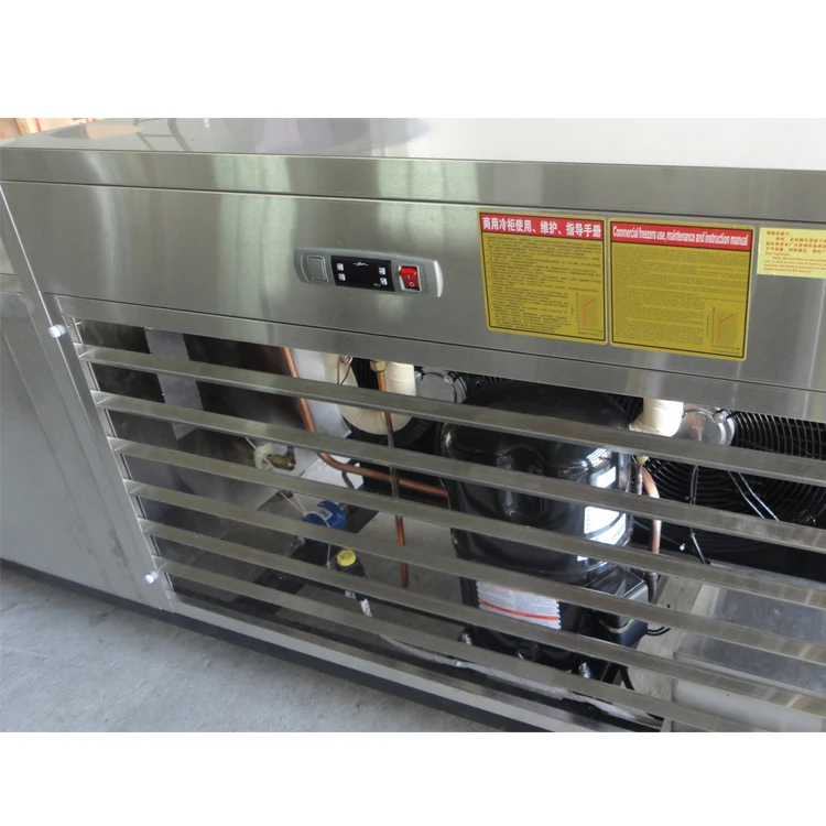 Automatic stainless steel ice cream popsicle machine