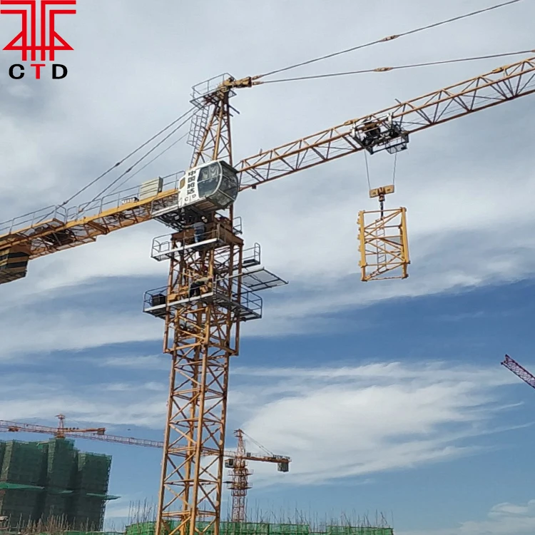 Статический башенный кран QTZ80 TC5613 8T