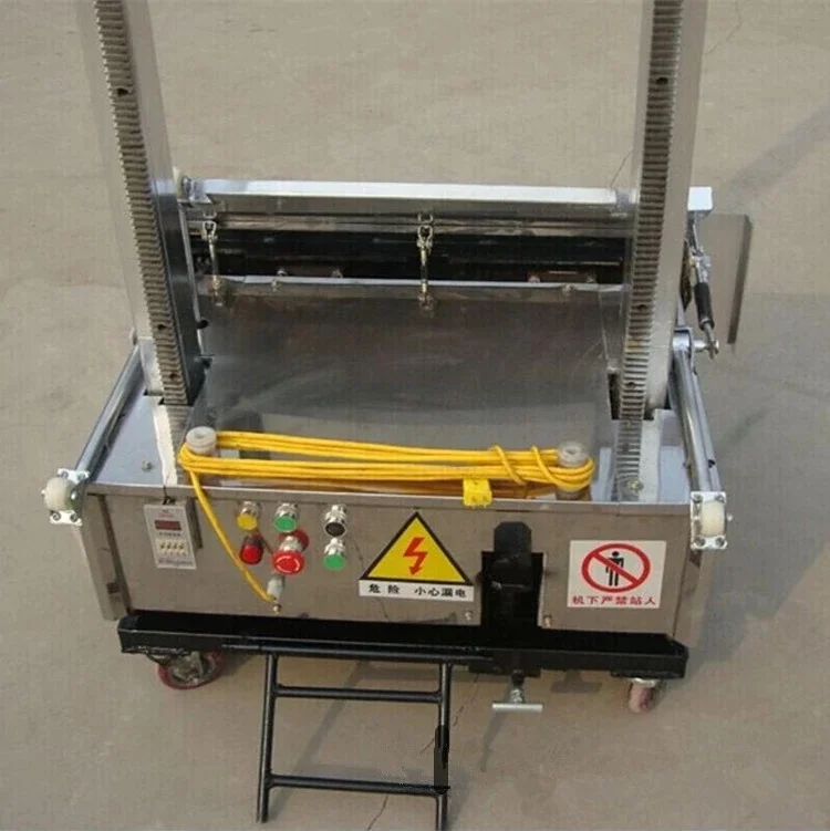 Hot selling automatic 80cm 100cm cement wall rendering machine