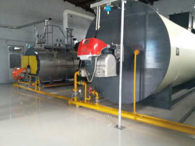 Gas Fired Hot Water Steam Boiler Industrial Water Tube Boiler Single Drum low pressure steam turbine generator