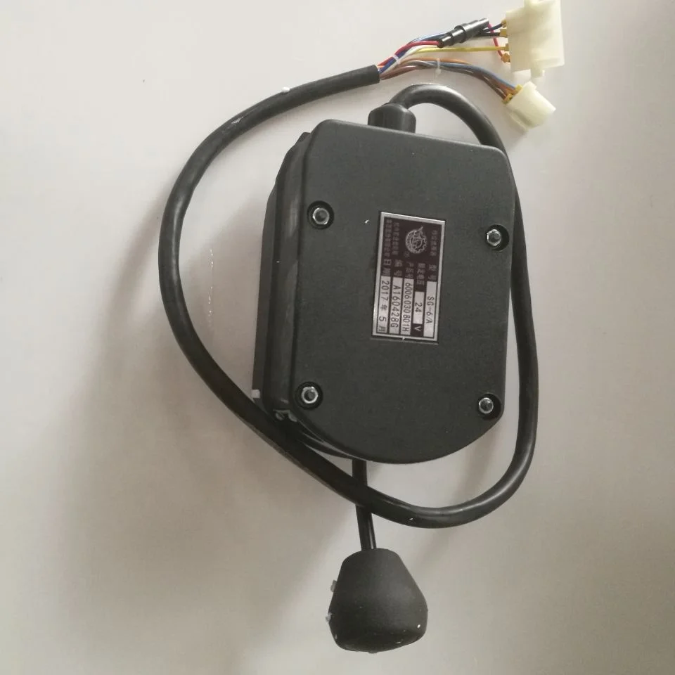 Original 6wg200 gearbox parts 6006 030 801H SG-6A 24V Gear Selector 6006030801H 3901000049 for  G9190 Motor grader spare parts