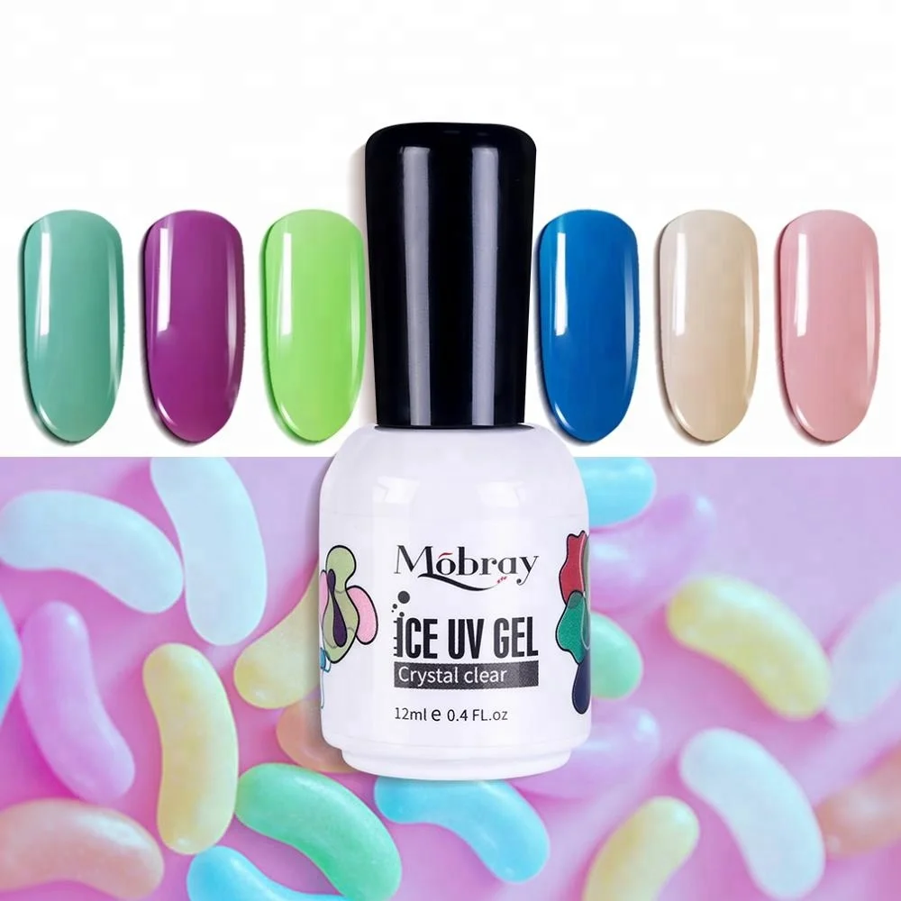 Mobray gel nail polish promotional LED gel polish soak off ice uv gel