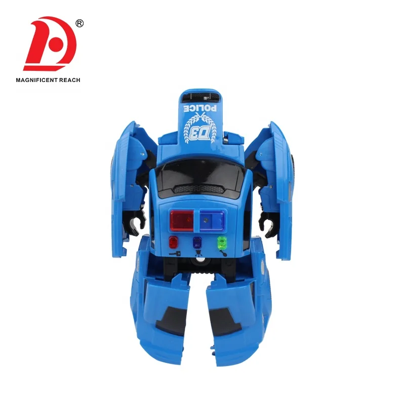 HUADA 2023 Children DIY Deformed Model Toys One Step Transform Toy Car Robot Kit for Boy
