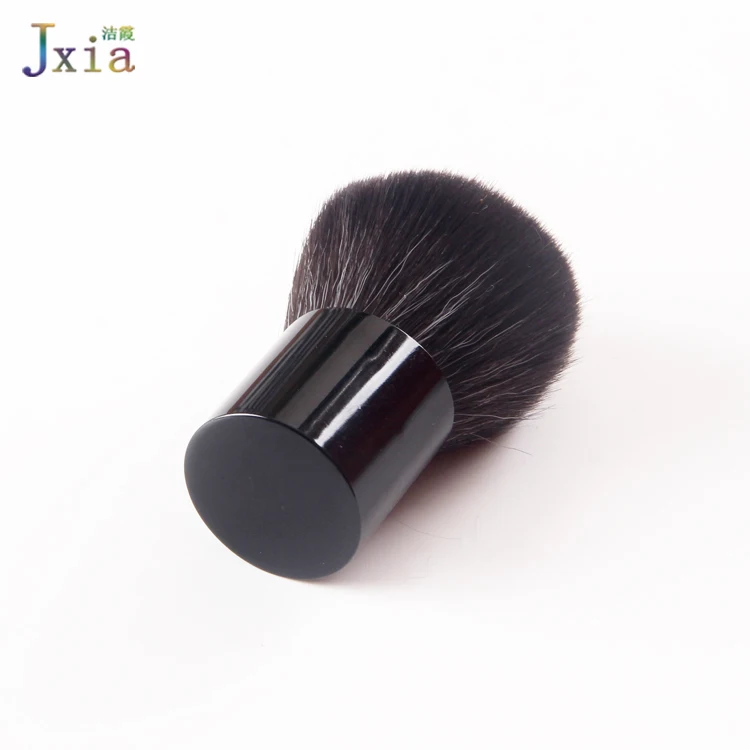 2018 Jiexia High Quality Rose Gold Kabuki Retractable Brush for Cosmetic Foundation Cream Powder Liquid