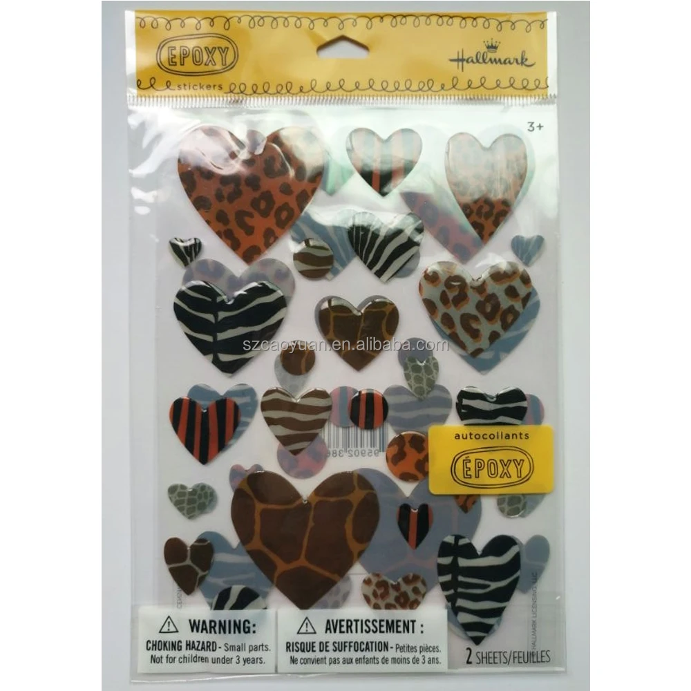 Custom Stickers Epoxy Dome Resin 3M  Labels