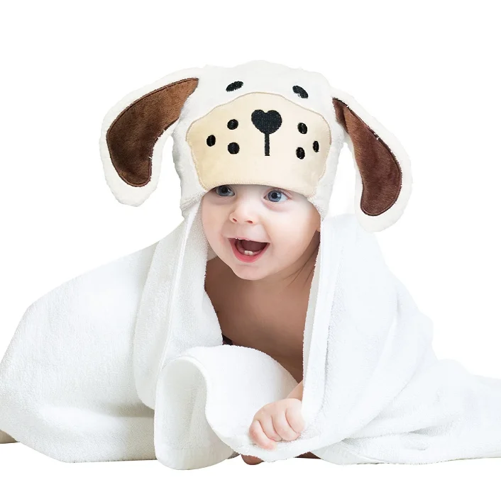 
2019 bamboo soft oem hooded baby towel 