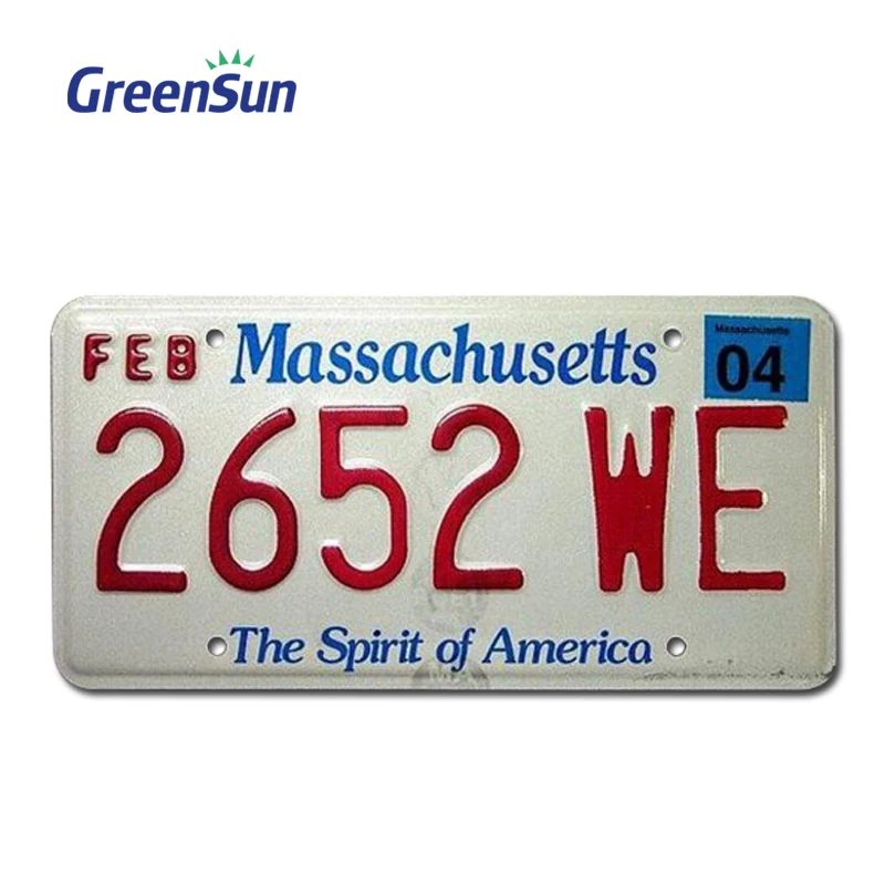 Newest Fashionable Custom Blank Car License Plates