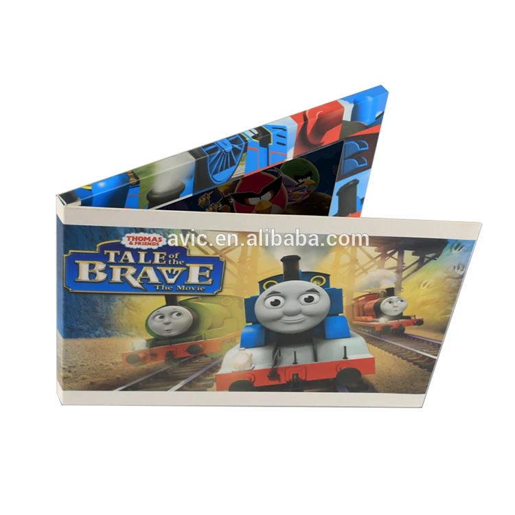 Hot Sexy Video Player Card 4.3 Inch Tft Screen Video Greeting Card/Video Booklet