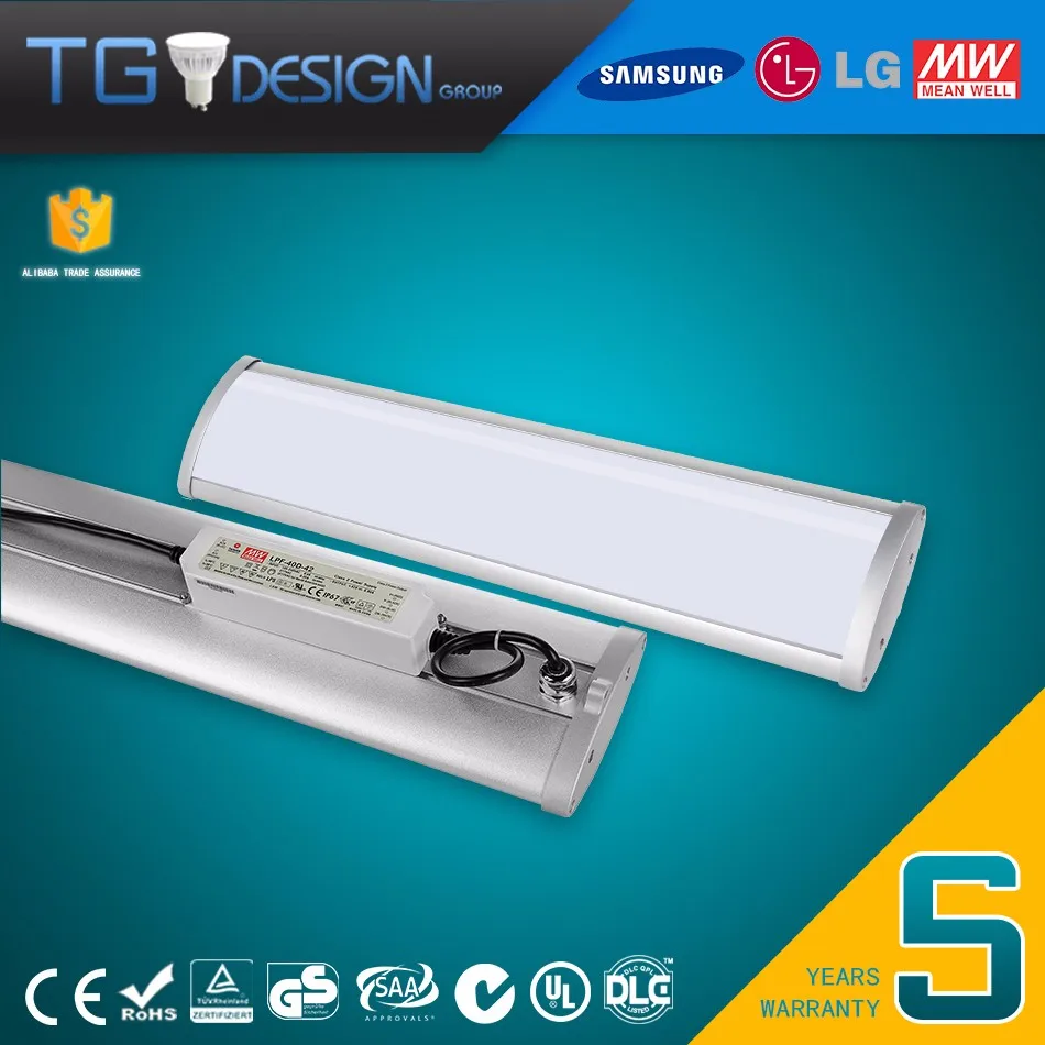 40W 60W 80W LED Low-Bay Luminaire Lighting Dimmable Wareshoue Low Bay Light Fixtures