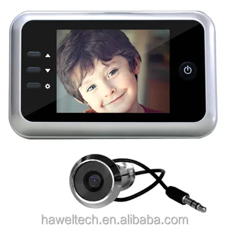 3.5inch HD image click lcd digital door viewer