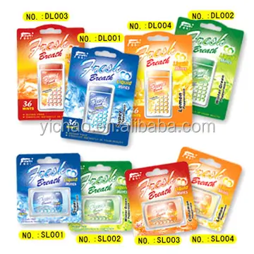 Сахар-Бесплатный оральный свежая мята Pill