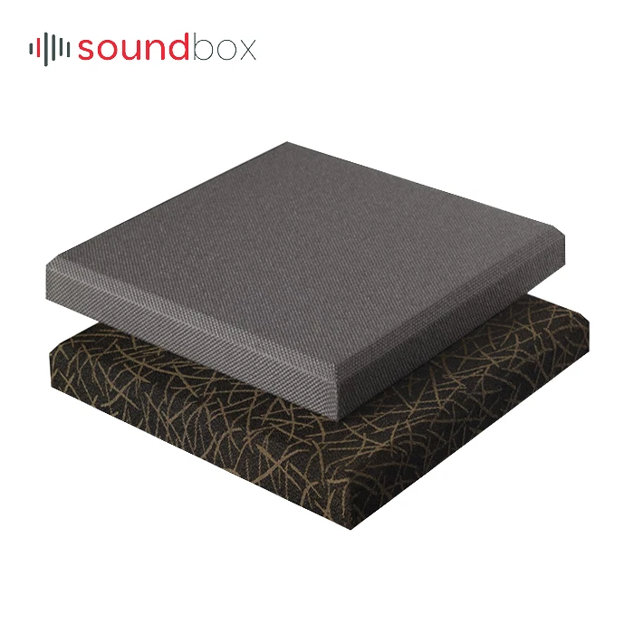 Acoustic Board Wool Sound Wall Panel High Density Wood Soundproof Glass Acoustic Cloth Customized Picture