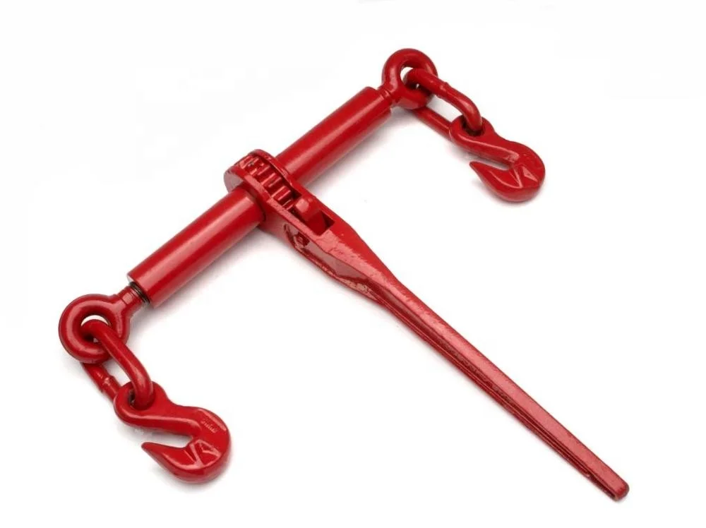 High strength forged Ratchet load binders with grab hook/lifting chain ratchet load binder