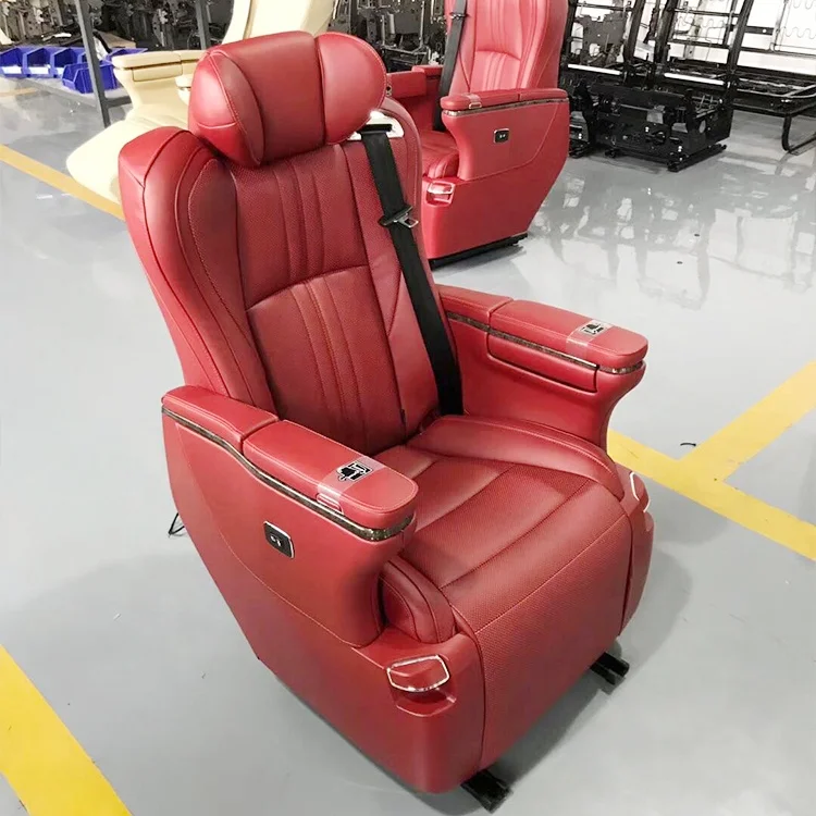 Luxury Single electric heating car seat chasis customized seat for Benz Vito sprinter vclass GMC Toyota Hiace W447