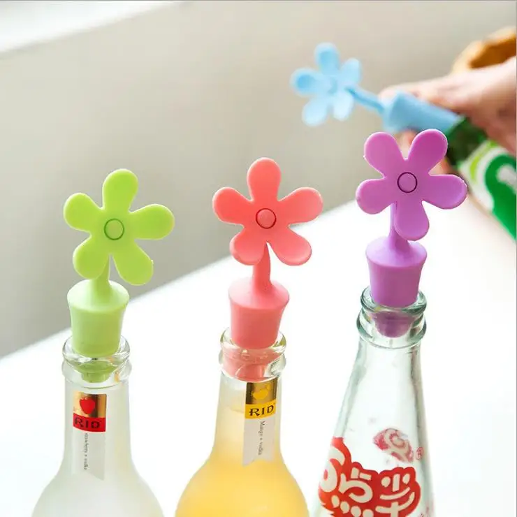 Silicone bottle stopper cork household flower cylinder vacuum wine rubber stopper