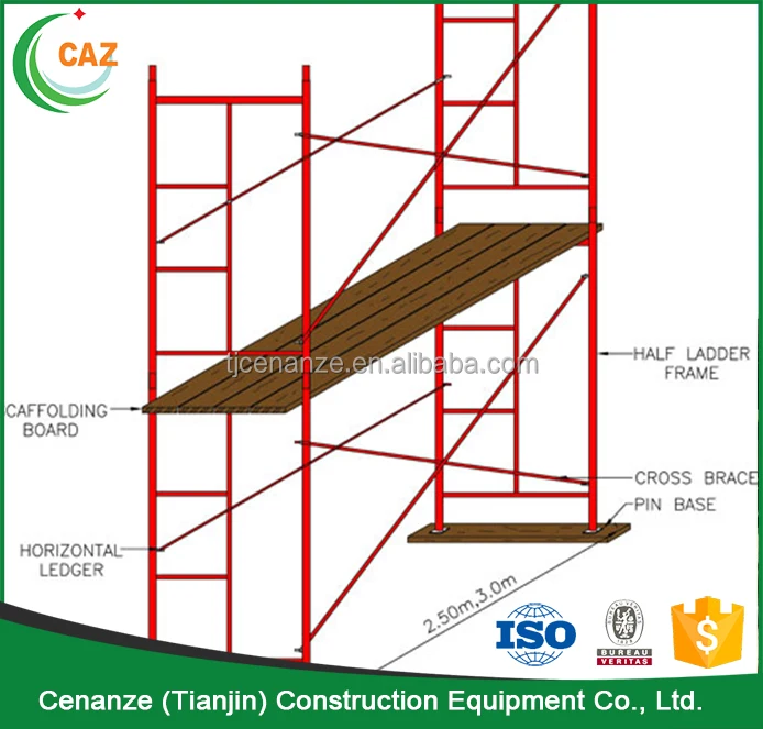 Modular Mobile Scaffolding System Construction Scaffold