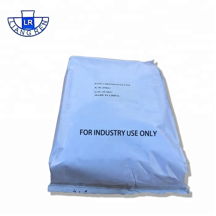 China Good Basic Chromium Sulphate Manufacturer for Leather Tanning